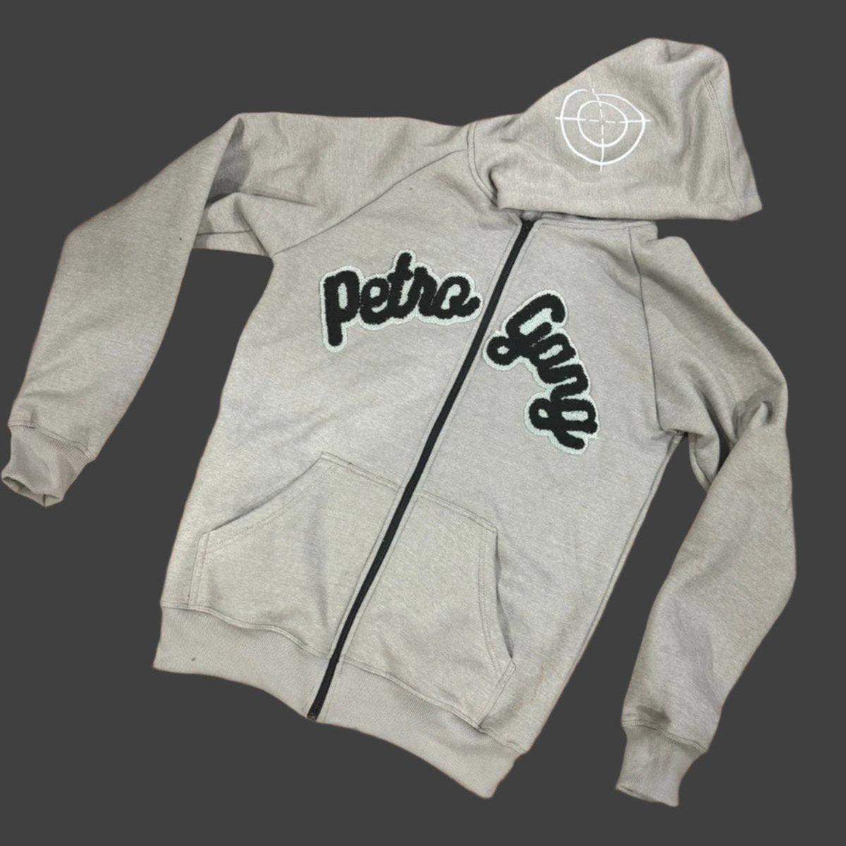 Mens Grey Petro Gang Jacket