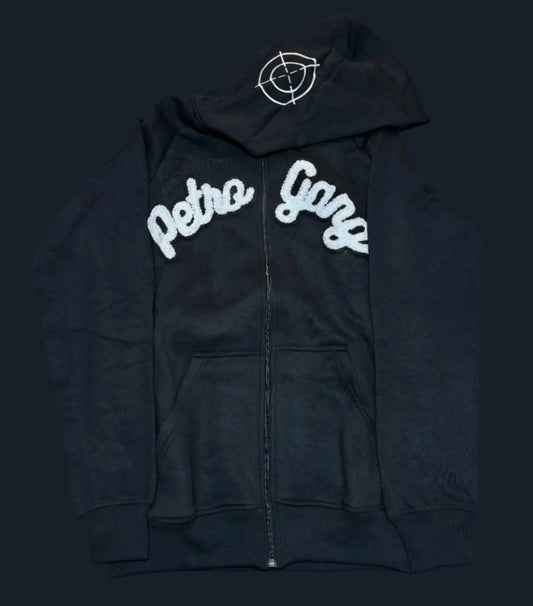 Mens Black Petro Gang Jacket