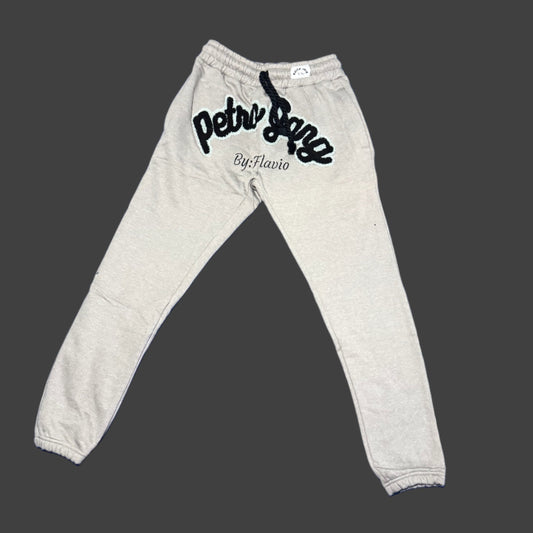 Mens Grey Petro Gang Pants